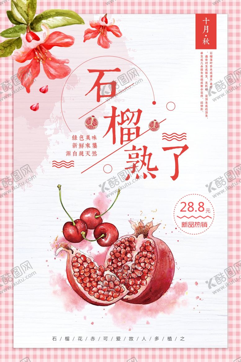 编号：94046010300704087448【酷图网】源文件下载-石榴熟了开启甜蜜好时光