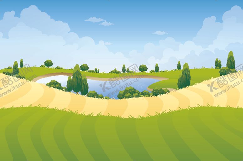 编号：87689709251946263732【酷图网】源文件下载-蓝天草地