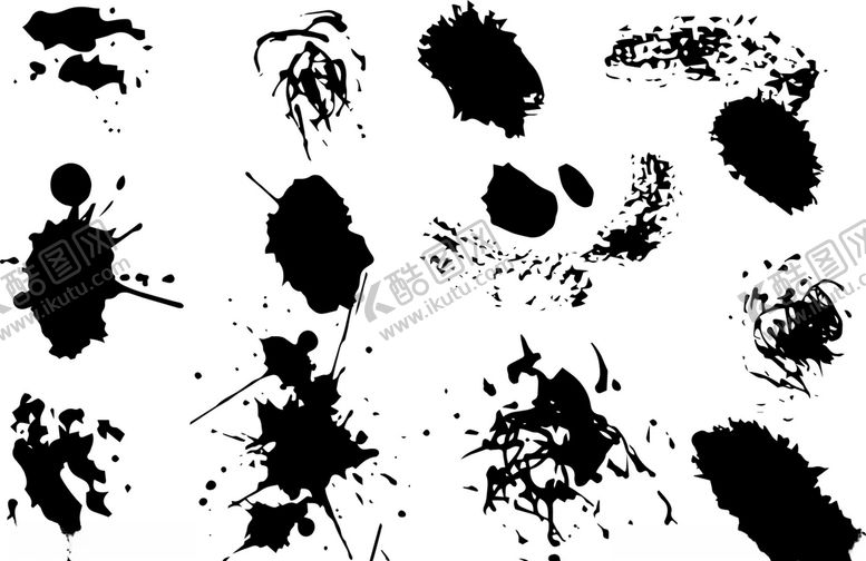 编号：18566710091913225321【酷图网】源文件下载-泼墨笔迹
