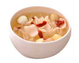 红枣银耳百合羹