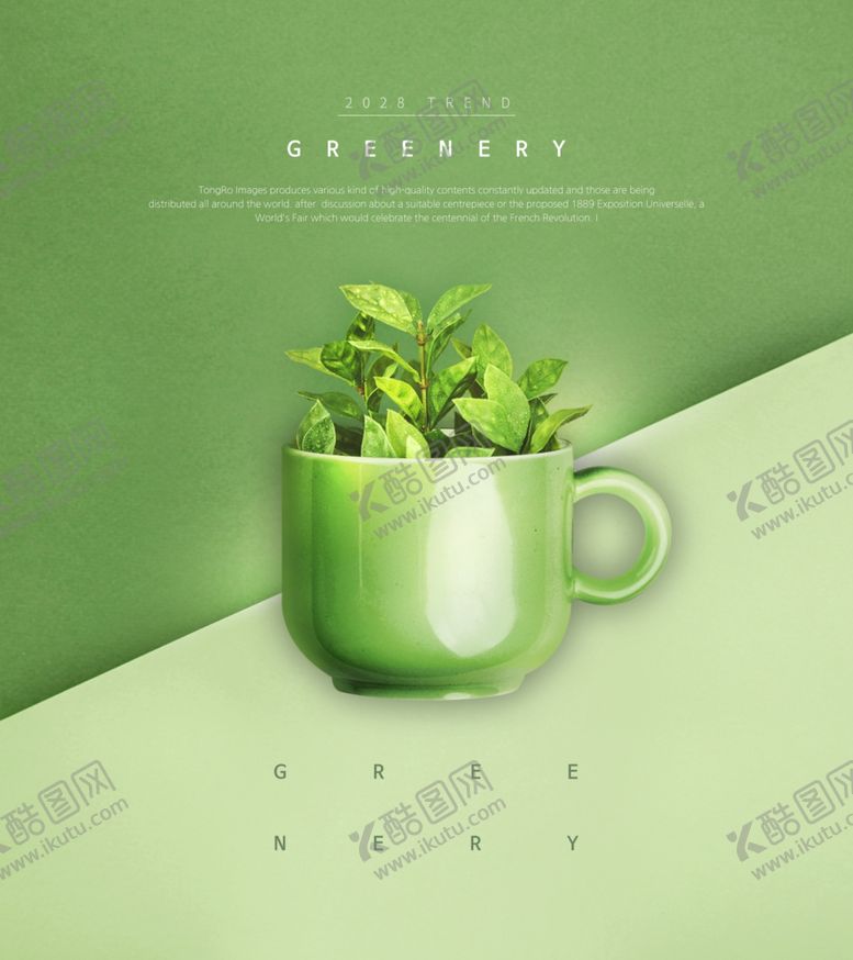 编号：84349709252234141335【酷图网】源文件下载-春夏绿色叶子海报