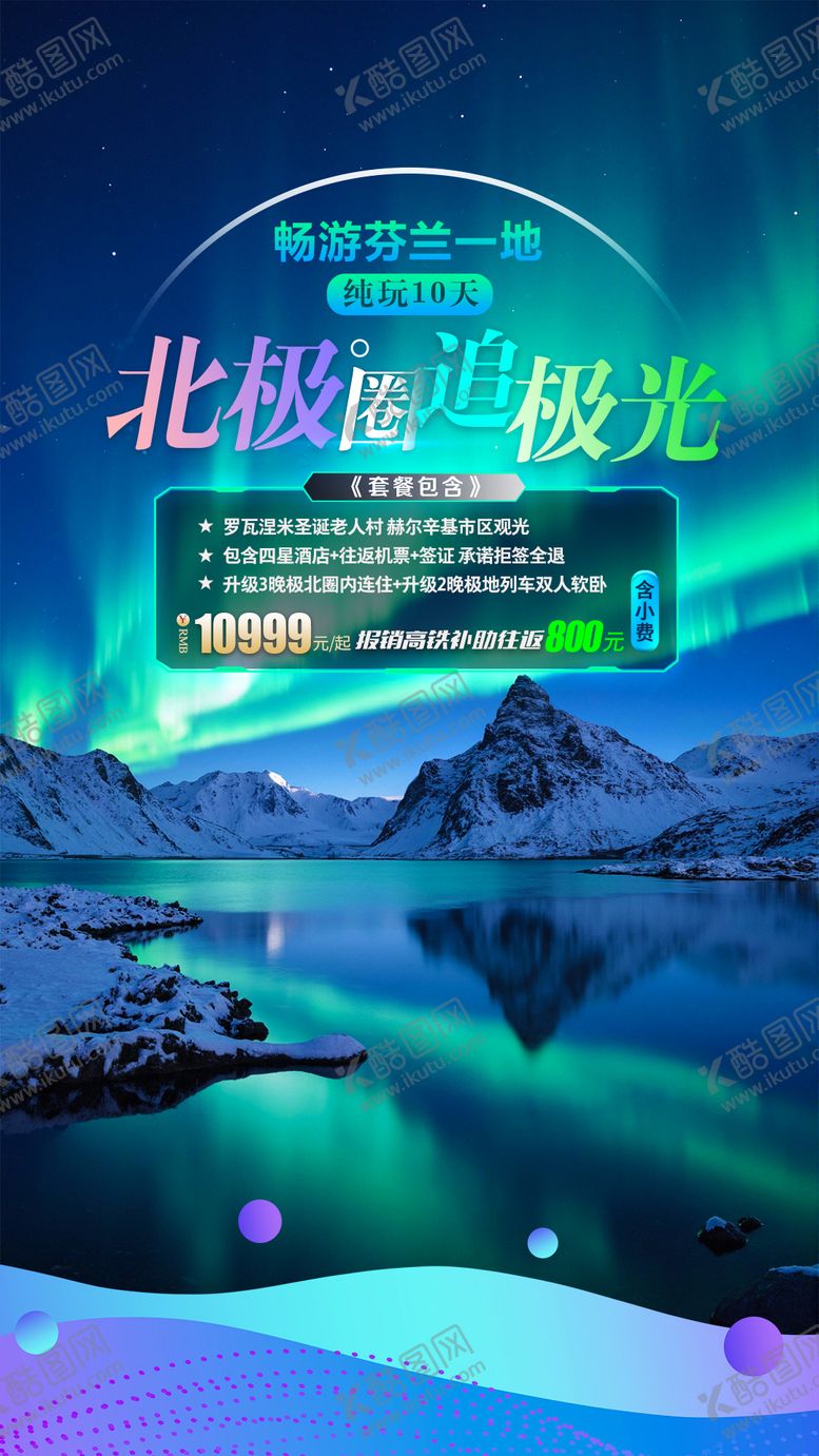编号：77435310220505085657【酷图网】源文件下载-芬兰旅游海报