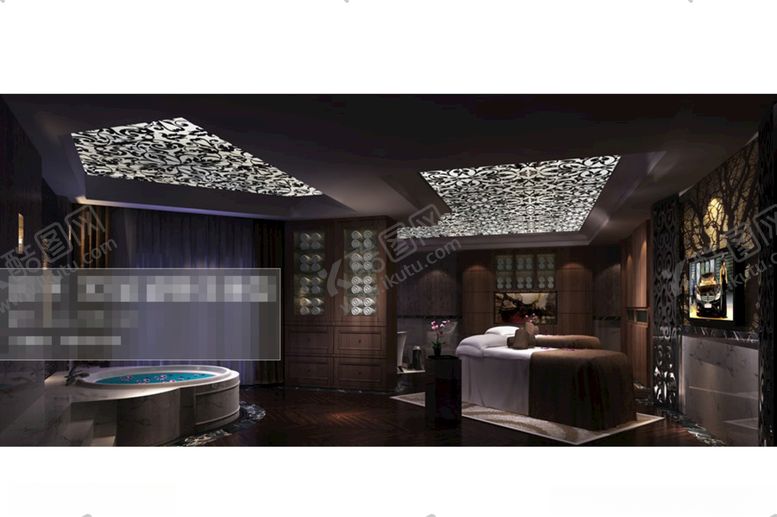 编号：77410510132332297754【酷图网】源文件下载-KTV酒吧桑拿3D效果