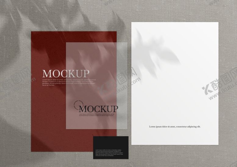 编号：19798010021458259278【酷图网】源文件下载-商务VI样机