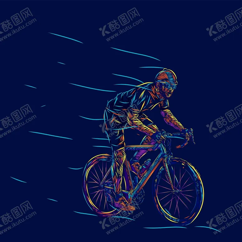 编号：61853909190515336395【酷图网】源文件下载-ai矢量骑行