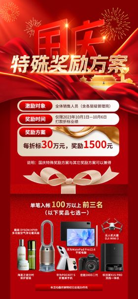 红色激励海报