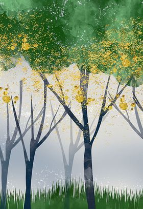 装饰画晶瓷画玄关画