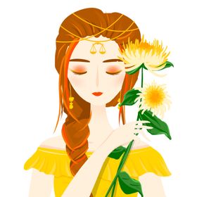 清新  海报 美女