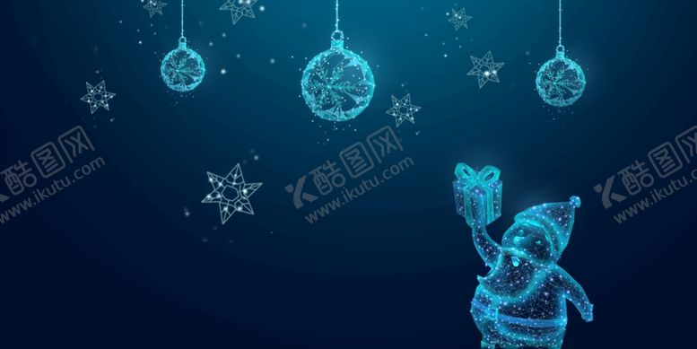 编号：11951410210327513282【酷图网】源文件下载-圣诞节背景