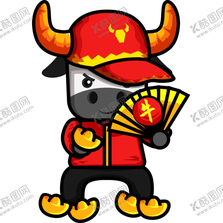 编号：41958509282342324255【酷图网】源文件下载-卡通牛形象