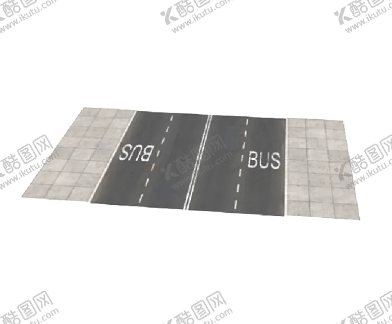 编号：17939901150816257221【酷图网】源文件下载-C4D模型马路