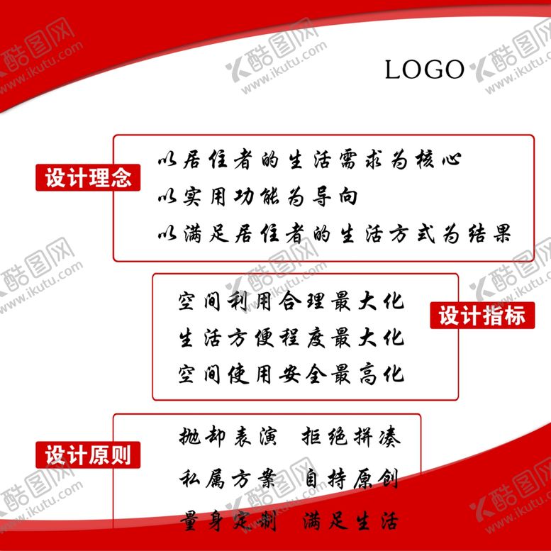 编号：87270306262041229209【酷图网】源文件下载-装饰装修公司设计理念写真展板