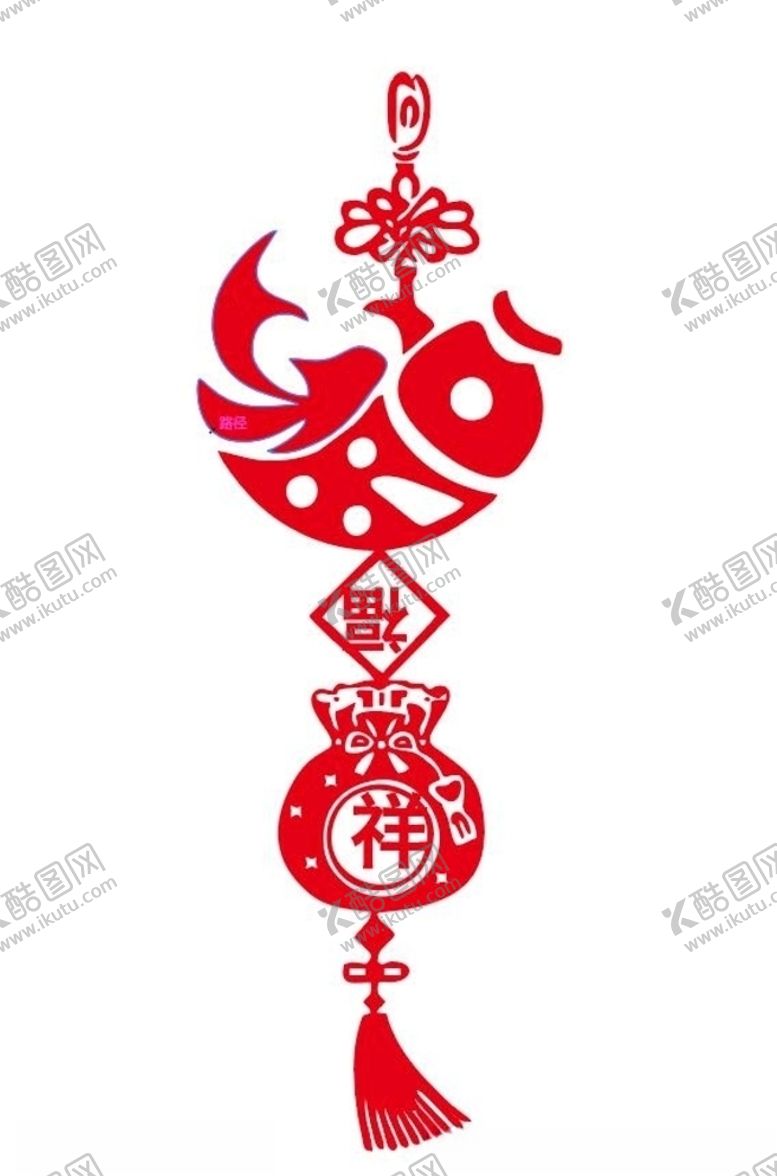 编号：36242510201337067036【酷图网】源文件下载-中国结连年有余