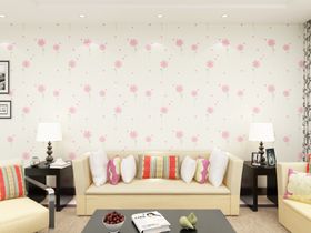 温馨粉色客厅家居场景