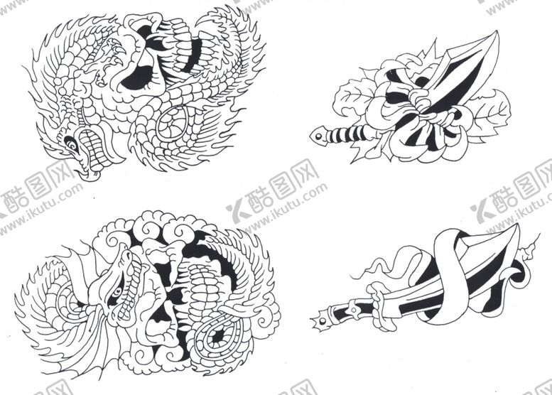 编号：23974204241044072661【酷图网】源文件下载-纹身图案