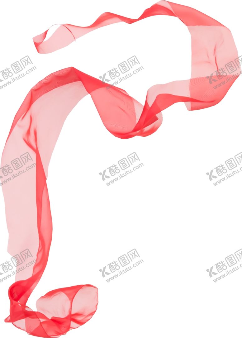 编号：14331706260105369577【酷图网】源文件下载-红色飘带