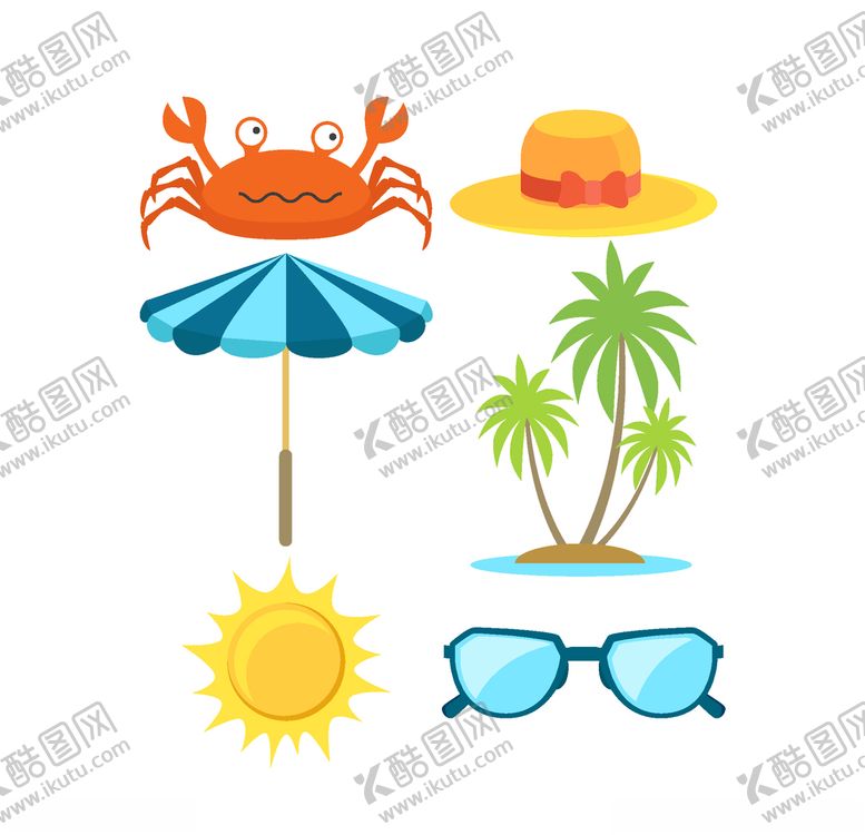 编号：31445406180326398251【酷图网】源文件下载-夏日元素