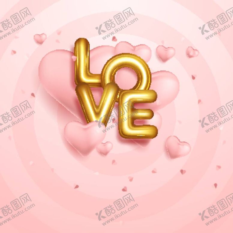 编号：02371610031337168152【酷图网】源文件下载-粉色浪漫爱情