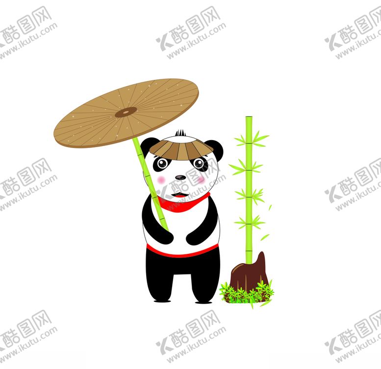编号：45494104252008395946【酷图网】源文件下载-卡通大熊猫