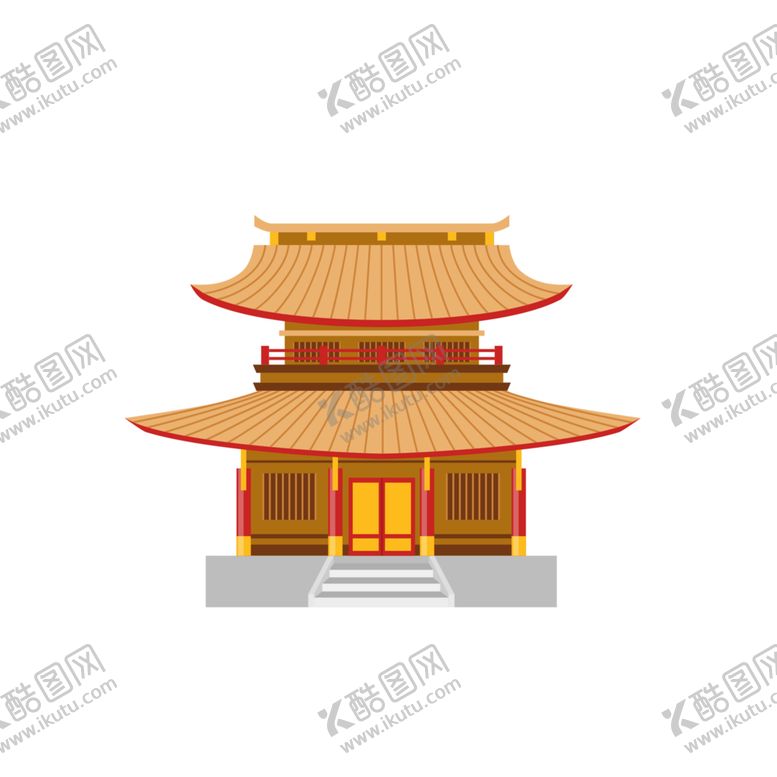 编号：47585705061744198497【酷图网】源文件下载-手绘古建筑