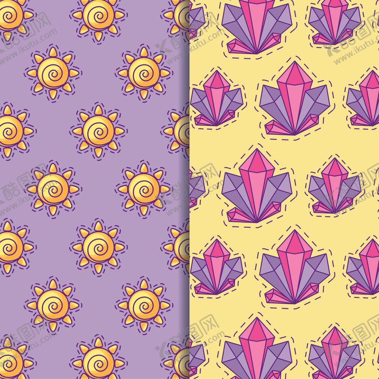 编号：85418710292115143359【酷图网】源文件下载-手绘甜品花纹