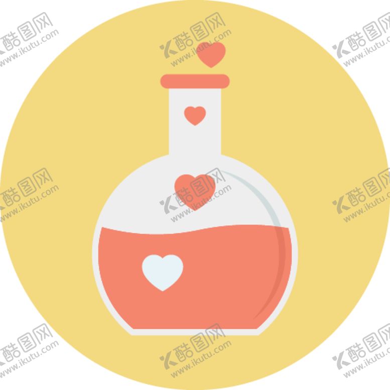 编号：65572507131749085146【酷图网】源文件下载-爱情药水图标