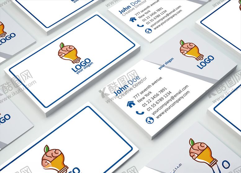 编号：81201610022356183829【酷图网】源文件下载-矢量名片模板