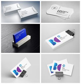 信纸册子折页宣传册样机