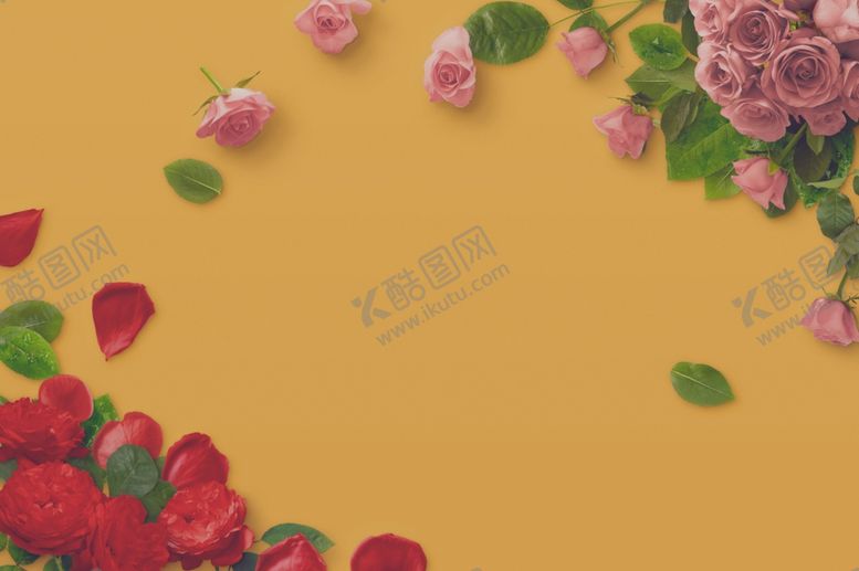 编号：61981307062210419222【酷图网】源文件下载-散落的花朵