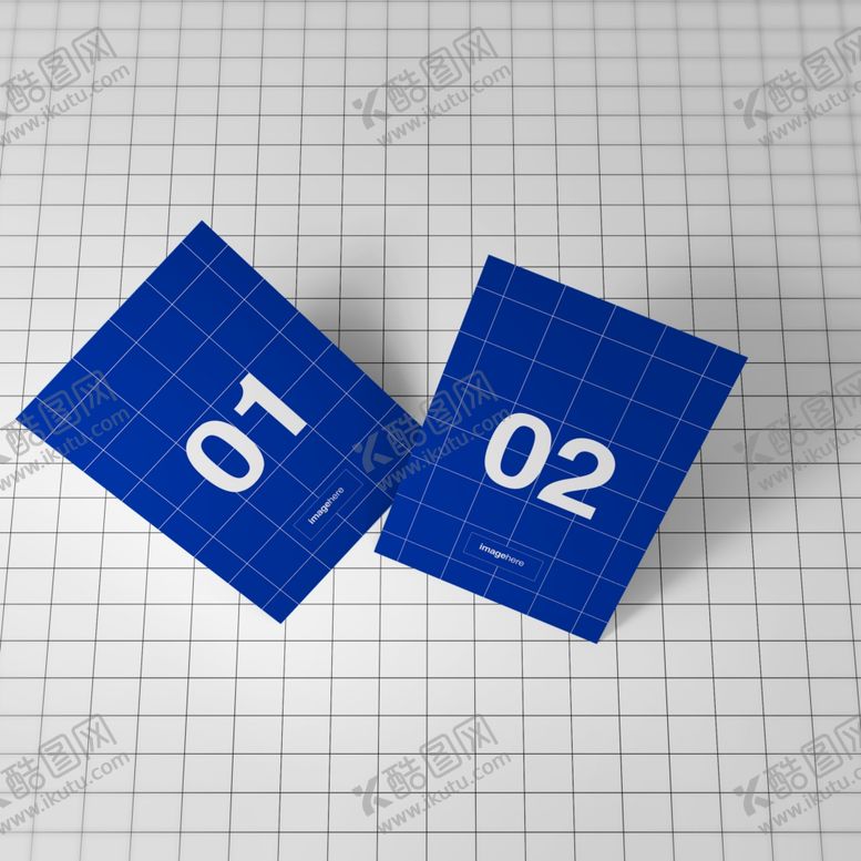 编号：68418810111543582420【酷图网】源文件下载-卡片贴图样机