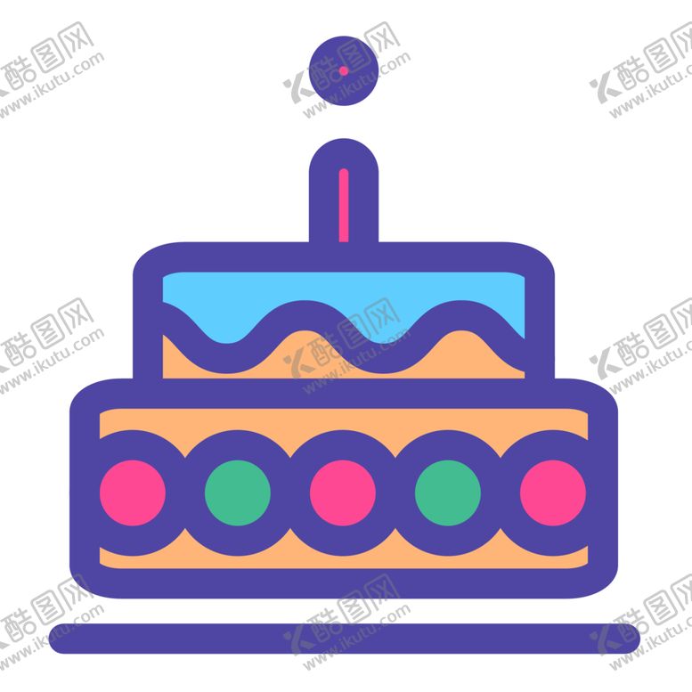 编号：81745307030015122690【酷图网】源文件下载-蛋糕餐饮标志图形图标装饰素材
