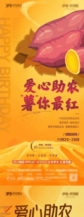 地产全城送红薯活动