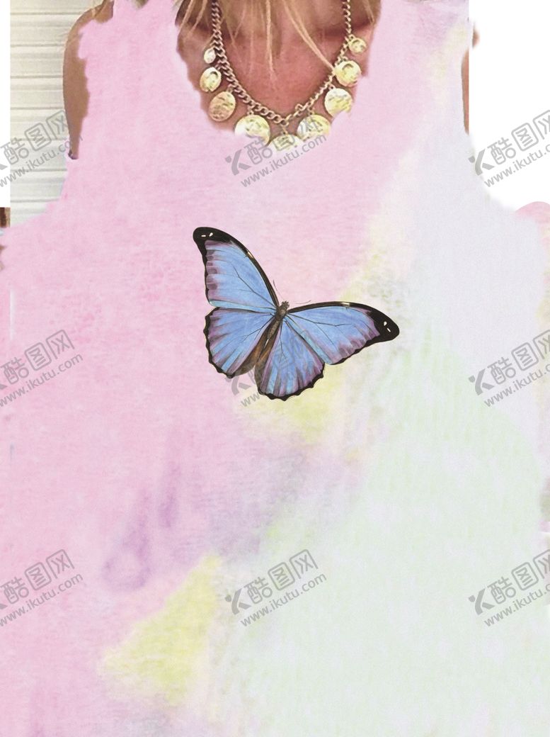 编号：68447707090647102903【酷图网】源文件下载-蝴蝶扎染图片