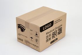 医用隔离眼罩外箱包装图纸