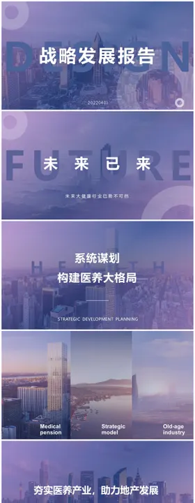 商业计划战略发展报告创意ppt