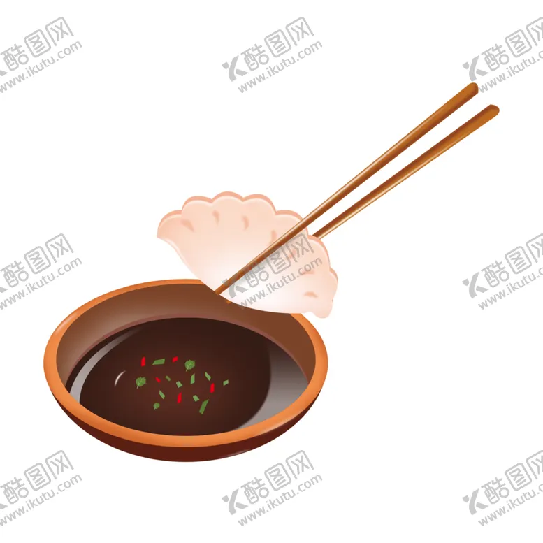 编号：67118304290513323841【酷图网】源文件下载-手绘饺子素材