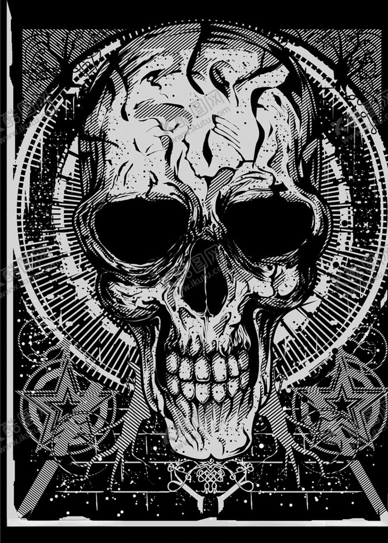 编号：22231009280859183889【酷图网】源文件下载-骷髅头