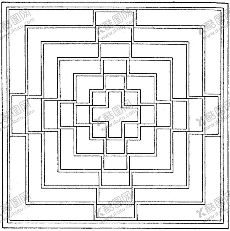 编号：59248605110933291498【酷图网】源文件下载-镂空花图案