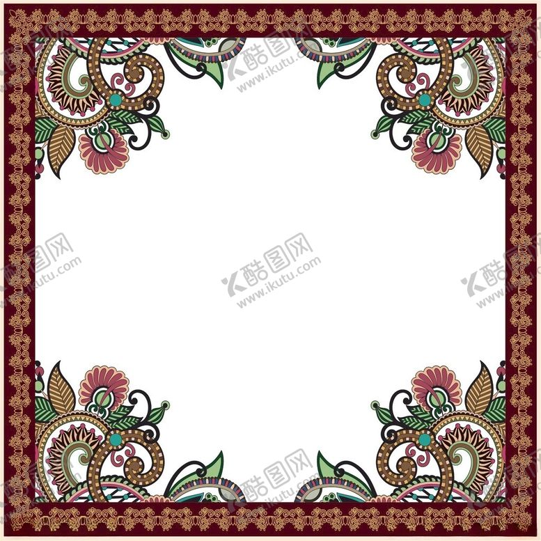 编号：94412002260252286891【酷图网】源文件下载-欧式花纹装饰花纹背景底