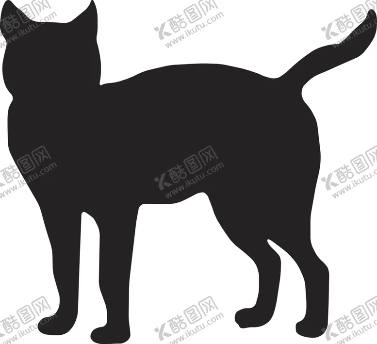 编号：40400304171019402654【酷图网】源文件下载-动物剪影