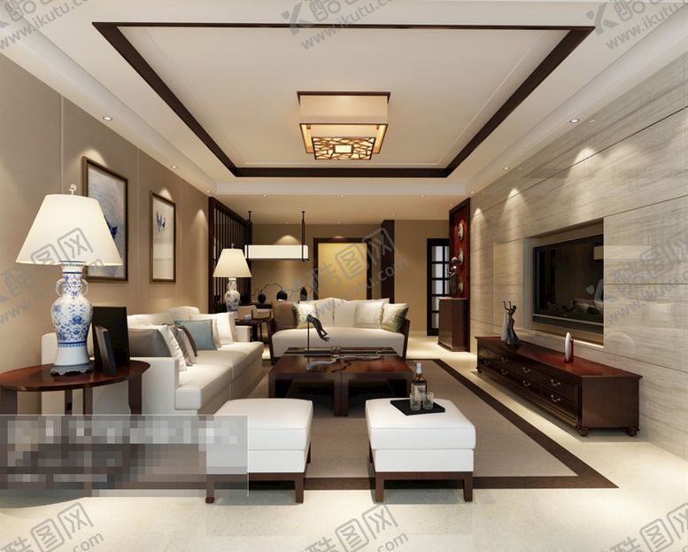 编号：73169610070329176545【酷图网】源文件下载-客厅效果