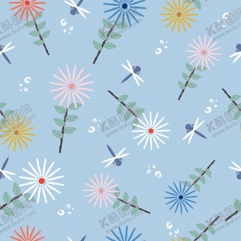 编号：29638110021843316752【酷图网】源文件下载-淡彩印花图案