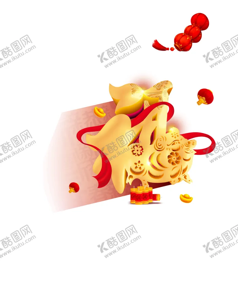 编号：32172406260617559165【酷图网】源文件下载-福字