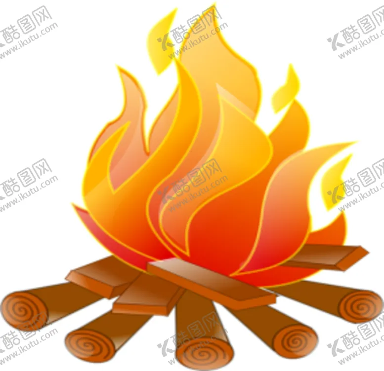 编号：89674906291322279676【酷图网】源文件下载-燃烧火焰火堆起火柴火