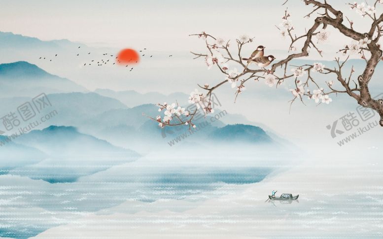 编号：48686809190147063321【酷图网】源文件下载-山水画