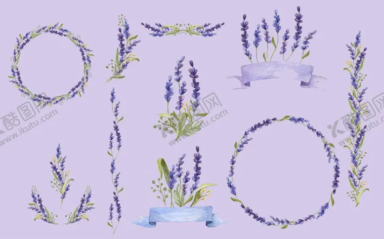编号：61299512161414076278【酷图网】源文件下载-薰衣草
