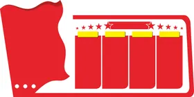 文化墙党建形象中式党建背景