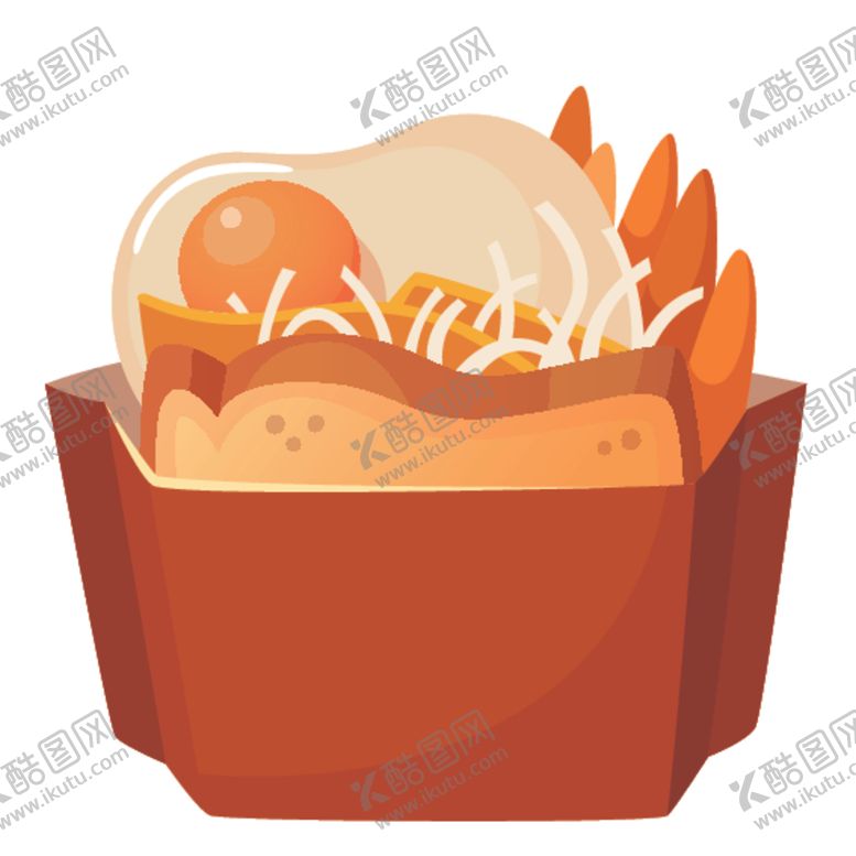 编号：85034007070204599417【酷图网】源文件下载-韩国美食插画图案