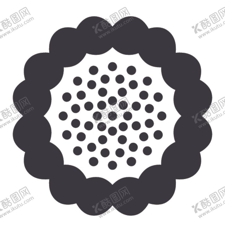 编号：27170110261815422747【酷图网】源文件下载-黑白简约花纹图案设计