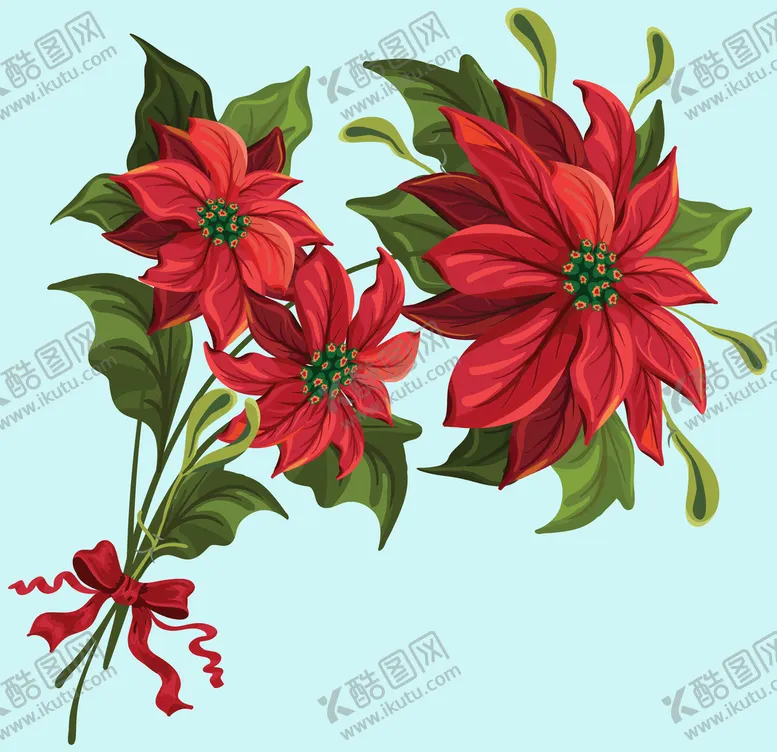编号：53971210172319301484【酷图网】源文件下载-手绘水彩花卉 